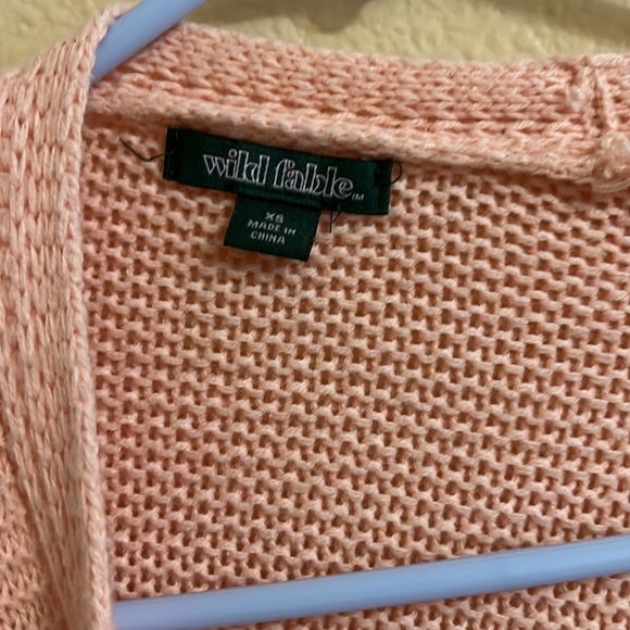 Wild fable pink cardigan - Picture 2 of 2
